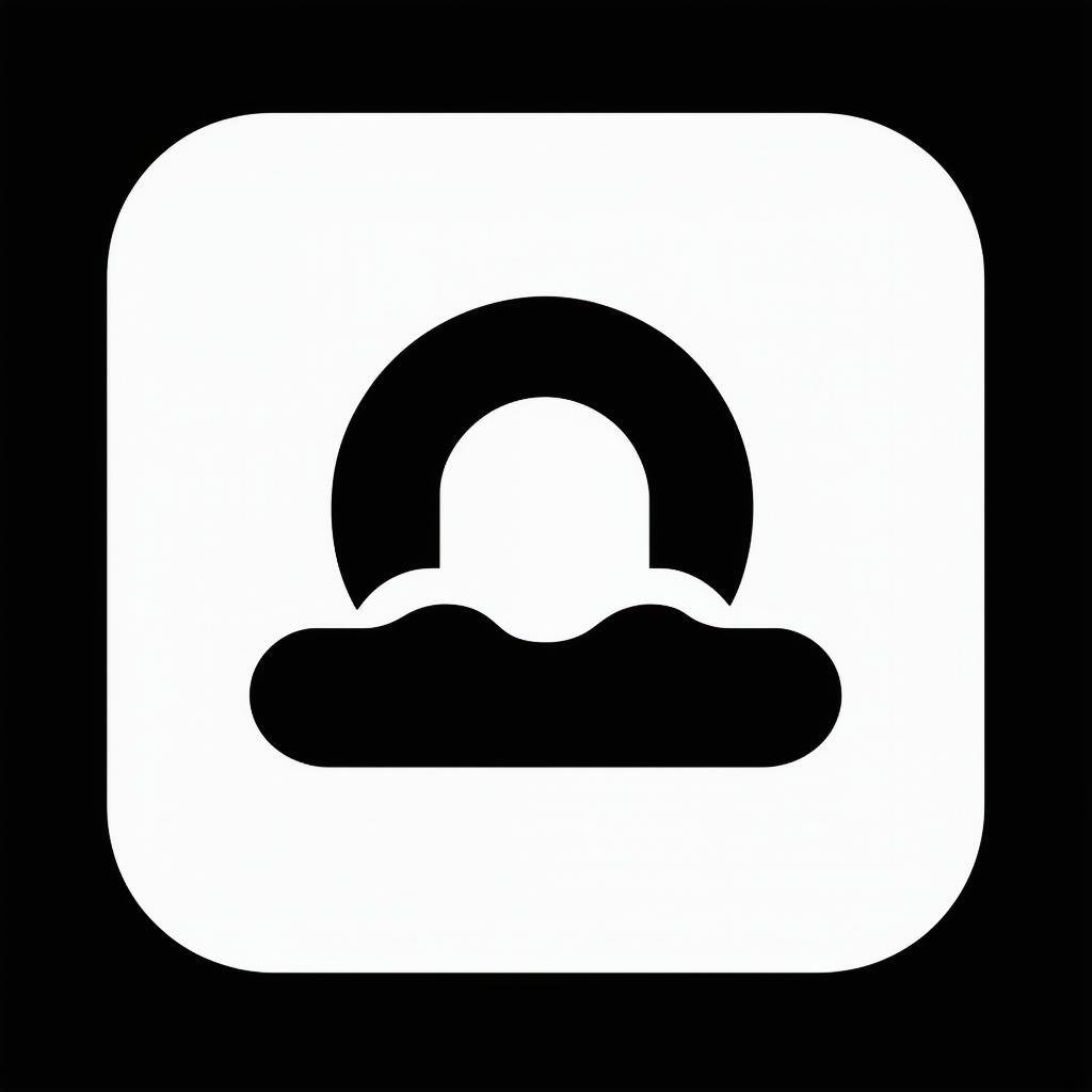 icon simple style only black and white to show a boost in conversions