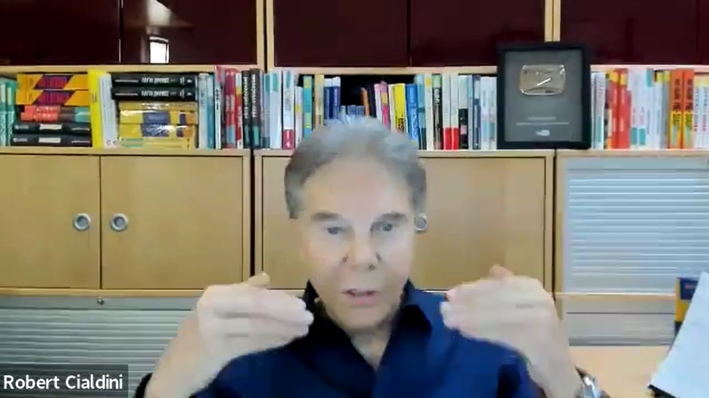 Licensed Trainer by Dr. Robert Cialdini