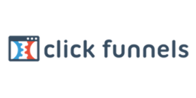 Clickfunnels logo white